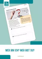 Vorschau - Arbeitsblätter - iruBildung_AB-9-10_Wer bin ich? Wer bist du? - Deckblatt