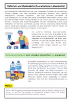 Vorschau - Arbeitsblätter - Hochverarbeitete Lebensmittel: Gesundheit, Darmmikrobiom & Stoffwechsel - Seite 1