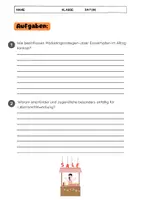 Vorschau - Arbeitsblätter - Marketing und Essverhalten: Lebensmittelwerbung & Konsumverhalten - Seite 3