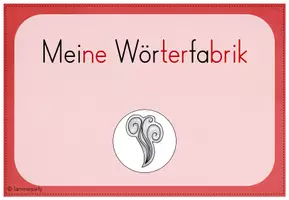 Vorschau - Unterrichtsreihen - Die große Wörterfabrik: Reihentransparenz (Kl. 1) - Seite 3