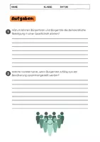 Vorschau - Arbeitsblätter - Bürgerforen, Bürgerräte und Mitbestimmung: Demokratie Bürgerbeteiligung - Seite 3