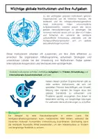Vorschau - Arbeitsblätter - Globale Institutionen und ihre Aufgaben - Seite 2