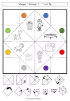 Vorschau - Stationenlernen - 5 Himmel und Hölle Spiele zur Lautposition P - Lauterkennung und phonologische Bewusstheit - Buchstabe der Woche - Seite 3