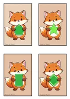 Vorschau - Bildkarten - Bildkarten Formen Fuchs - Seite 2