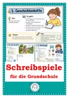 Vorschau - Spiele - Schreibspiele für Klasse 1–4 - Deckblatt