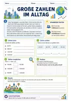 Vorschau - Unterrichtsreihen - Vertretungsstunden Mathe Klasse 5-6 - 10 Arbeitsblätter - Seite 1