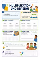 Vorschau - Unterrichtsreihen - Vertretungsstunden Mathe Klasse 5-6 - 10 Arbeitsblätter - Seite 3