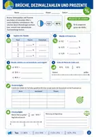 Vorschau - Unterrichtsreihen - Vertretungsstunden Mathe Klasse 7-8 - 10 Arbeitsblätter - Seite 2