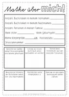 Vorschau - Arbeitsblätter - Mathe über MICH! | digital | KOSTENLOS! #wirfürschule - Seite 2