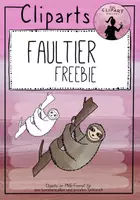 Vorschau - selbst erstellte Cliparts/Grafiken - Cliparts Faultier FREEBIE - Deckblatt