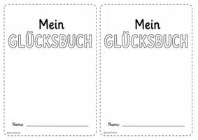 Vorschau - Stundenentwürfe - Mein Glücksbuch / Lernprodukt zum Thema Glück / Philosophie-Ethik - Seite 1