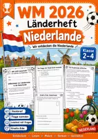 Vorschau - Arbeitsblätter - Ländersteckbrief Niederlande - Deckblatt