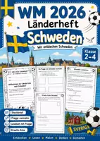 Vorschau - Arbeitsblätter - Ländersteckbrief Schweden - Deckblatt
