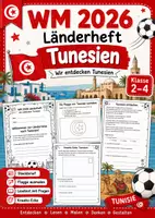 Vorschau - Arbeitsblätter - Ländersteckbrief Tunesien - Deckblatt