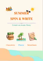 Vista previa - Hojas de trabajo - Summer Writing Activity- Story Maker - página 1
