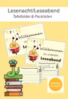 Vorschau - Präsentationen/Tafelbilder - Lesenacht/Leseabend - Tafelbilder & Packlisten - Deckblatt