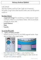 Vorschau - Mal- und Bastelvorlagen - Fußball Kunstprojekt beweglicher Torwart Bastelvorlage Grundschule - Seite 2