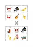 Vista previa - Juegos / Gamificación - Bingo de instrumentos musicales - página 1