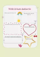 Vorschau - Arbeitsblätter - Dankbarkeit und Selbstwertgefühl ab Klasse 2 - Deckblatt