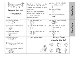 Vorschau - Mal- und Bastelvorlagen - Lesepässe - für das ganze Schuljahr - Seite 2