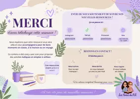Aperçu - Présentation / Support pour le tableau - Rituel Humeur - Page 1