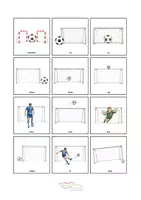 Vorschau - Bildkarten - Präpositionen Fußball - Deckblatt