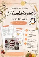 Vorschau - Stundenentwürfe - Handrührgerät unter der Lupe - Ernährung und Soziales 7. Klasse - Deckblatt