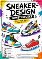 Vorschau - Stundenentwürfe - Kunst: Sneaker Design Kunstprojekt - Deckblatt