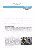 Vorschau - Stationenlernen - "Schreiben eines Berichts" - Klasse 6-7 (Stationenarbeit Aktiv/Passiv Angabe) - Seite 1