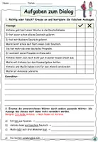 Vorschau - Arbeitsblätter - DaZ - Dialog "Antonio und Mailin lernen sich kennen" - "Sich vorstellen" für Fortgeschrittene Deutschlerner - Seite 3