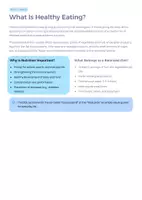 Vorschau - Unterrichtsreihen - Healthy Eating in Everyday Life | Nutrition, Meal Planning & Healthy Living - Seite 2
