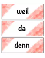 Vorschau - Poster - Verbindungswörter im Deutschen - Seite 2