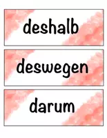 Vorschau - Poster - Verbindungswörter im Deutschen - Seite 3