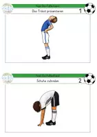 Vorschau - Bildkarten - Fussball - Yoga mit passenden Bildkarten - Seite 3