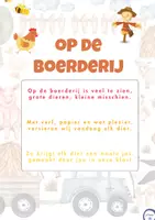 Voorbeeld - Knutselbundel - boerderijdieren - Pagina 1