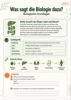 Vorschau - Arbeitsblätter - Bio-Faktencheck: Detox - Unterrichtsmaterial zu Leber, Nieren, Stoffwechsel, Ausscheidung und Detox-Trends - Seite 3