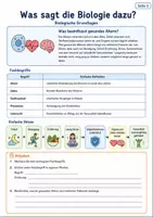 Vorschau - Arbeitsblätter - Bio-Faktencheck: Longevity - Unterrichtsmaterial zu gesundem Altern, Prävention, Lebensstil und Longevity-Trends - Seite 3