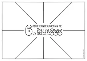 Vorschau - Arbeitsblätter - Rückblick auf die 6. Klasse - Reflexion zum Schuljahresende & Sommerferien - Seite 3