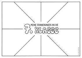Vorschau - Arbeitsblätter - Mein Rückblick auf die 7. Klasse - Reflexion zum Schuljahresende & Sommerferien - Seite 3
