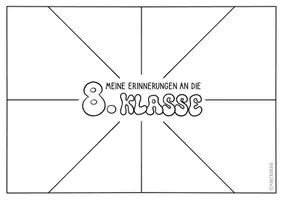 Vorschau - Mal- und Bastelvorlagen - Erinnerungen an die 8. Klasse als Sketchnotes - Rückblick für das Schuljahresende - Seite 3