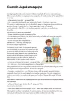 Vista previa - Hojas de trabajo - Comprensión lectora 5º y 6º Primaria - Lo que no cabe en el marcador - página 1