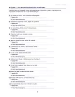 Vorschau - Arbeitsblätter - Adverbialsätze bestimmen & bilden – Arbeitsblatt mit Lösungen | Deutsch 8. Klasse Gymnasium - Seite 1