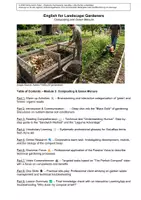 Vorschau - Unterrichtsreihen - Englisch für Gärtner: Composting and Green Manure - Deckblatt