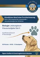 Vorschau - Klassenarbeiten - Biologie LK Klausuraufgabe Neurobiologie (mit Erwartungshorizont) – Optogenetik & Gedächtnis: Ruhe- und Aktionspotenzial, Ionenkanäle & neurophysiologisches Verfahren - Deckblatt