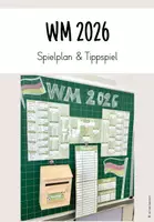 Vorschau - Spiele - WM 2026 - Spielplan und Tippspiel - Deckblatt