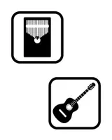 Aperçu - Cartes / Images - Instruments de musique - Page de couverture