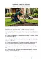 Vorschau - Unterrichtsreihen - Englisch für Gärtner: Lawns – From Site Preparation to First Cut - Deckblatt