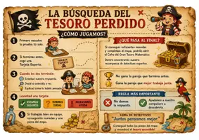 Vista previa - Hojas de trabajo - Misión Cooperativa Pirata - página 1