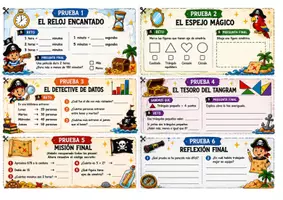 Vista previa - Hojas de trabajo - Misión Cooperativa Pirata - página 2