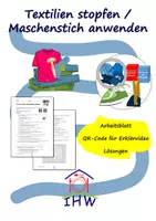 Vorschau - Arbeitsblätter - Materialpaket "Textilien reparieren" - Seite 1